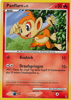 Panflam 97 — Supreme Victors (German Pokémon TCG card)