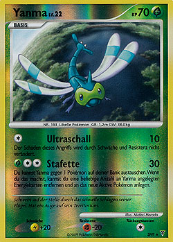 Yanma SH9 — Supreme Victors (German Pokémon TCG card)