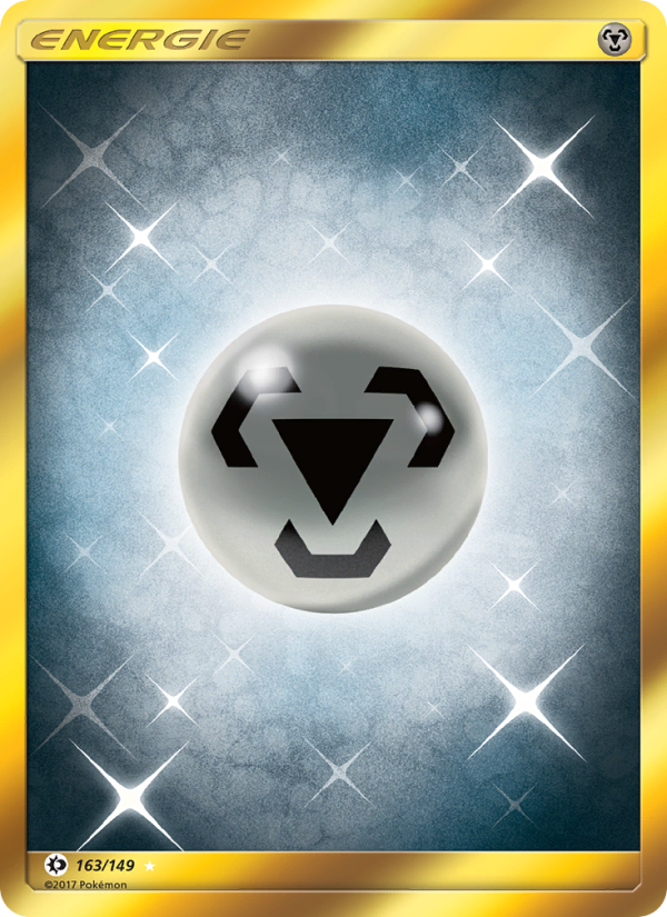 Metall-Energie 163 — Sun & Moon (German Pokémon TCG card)