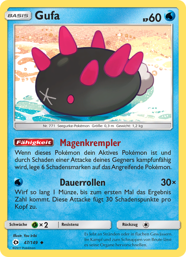 Gufa 47 — Sun & Moon (German Pokémon TCG card)