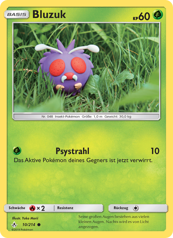 Bluzuk 10 — Unbroken Bonds (German Pokémon TCG card)