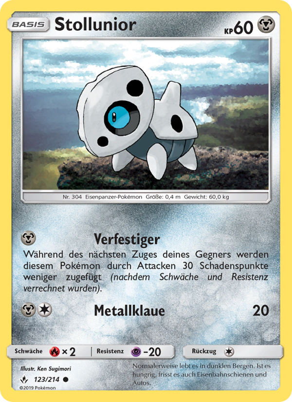 Stollunior 123 — Unbroken Bonds (German Pokémon TCG card)