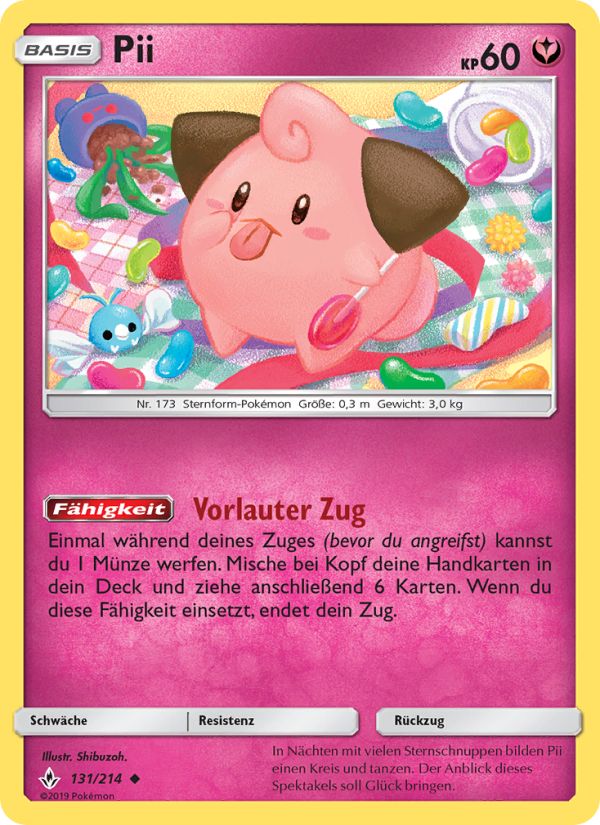 Pii 131 — Unbroken Bonds (German Pokémon TCG card)