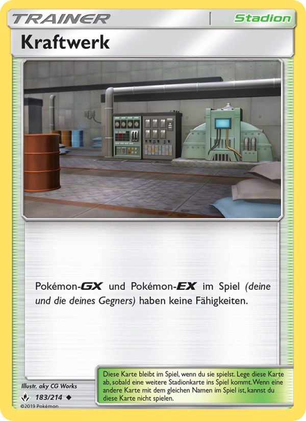 Kraftwerk 183 — Unbroken Bonds (German Pokémon TCG card)