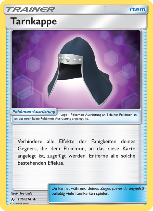 Tarnkappe 186 — Unbroken Bonds (German Pokémon TCG card)