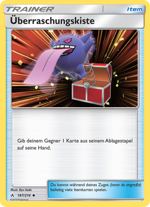 Überraschungskiste 187 — Unbroken Bonds (German Pokémon TCG card)