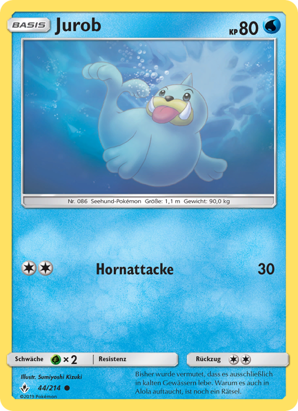 Jurob 44 — Unbroken Bonds (German Pokémon TCG card)