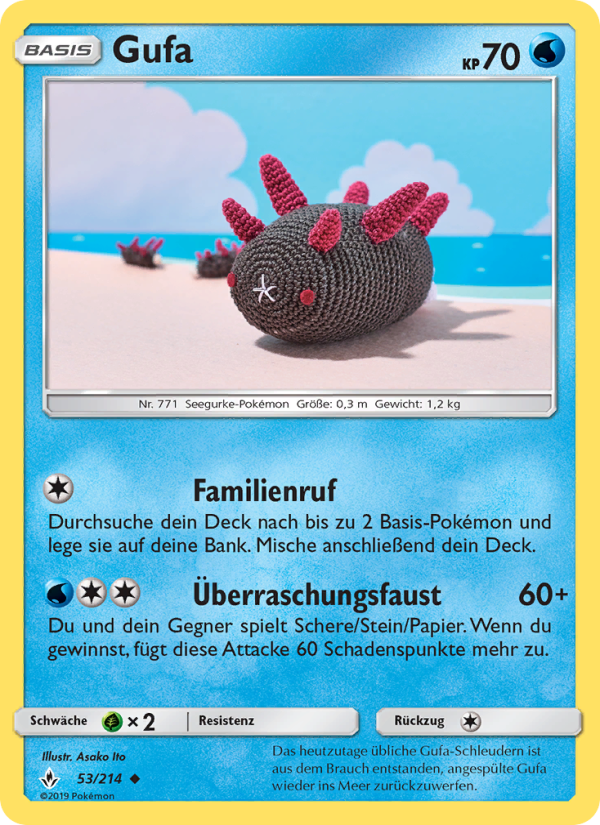Gufa 53 — Unbroken Bonds (German Pokémon TCG card)