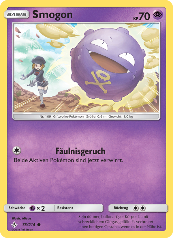 Smogon 73 — Unbroken Bonds (German Pokémon TCG card)