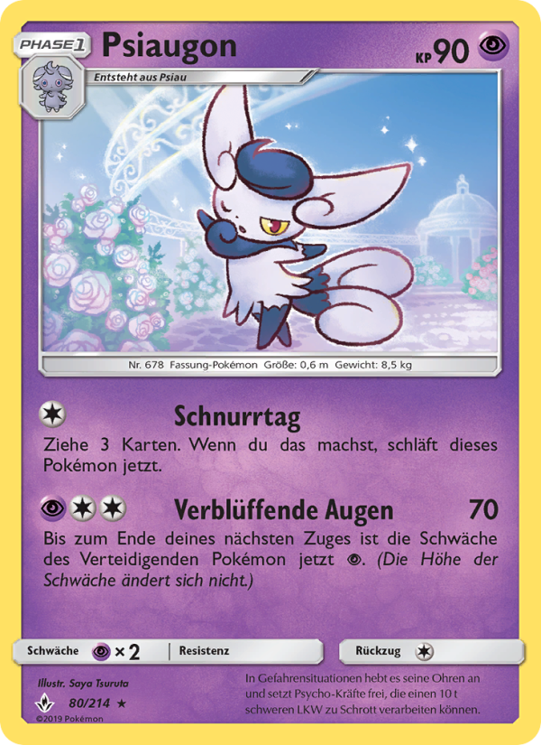 Psiaugon 80 — Unbroken Bonds (German Pokémon TCG card)