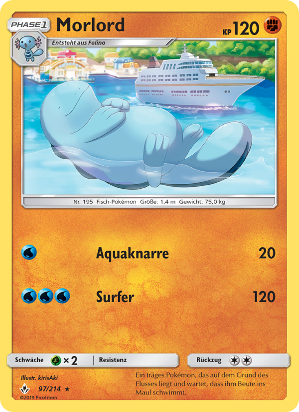 Morlord 97 — Unbroken Bonds (German Pokémon TCG card)