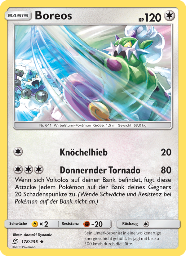 Boreos 178 — Unified Minds (German Pokémon TCG card)