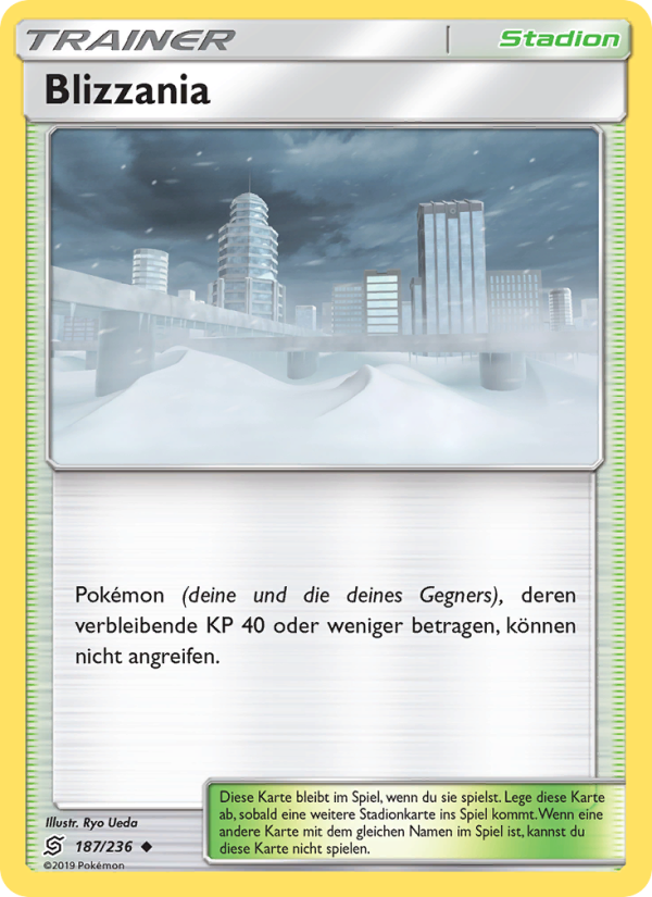 Blizzania 187 — Unified Minds (German Pokémon TCG card)