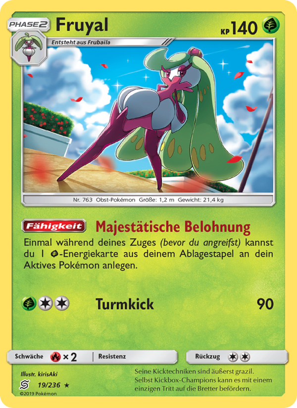 Fruyal 19 — Unified Minds (German Pokémon TCG card)