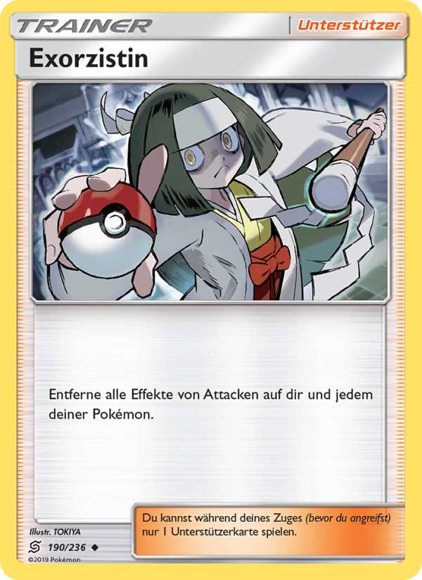 Exorzistin 190 — Unified Minds (German Pokémon TCG card)