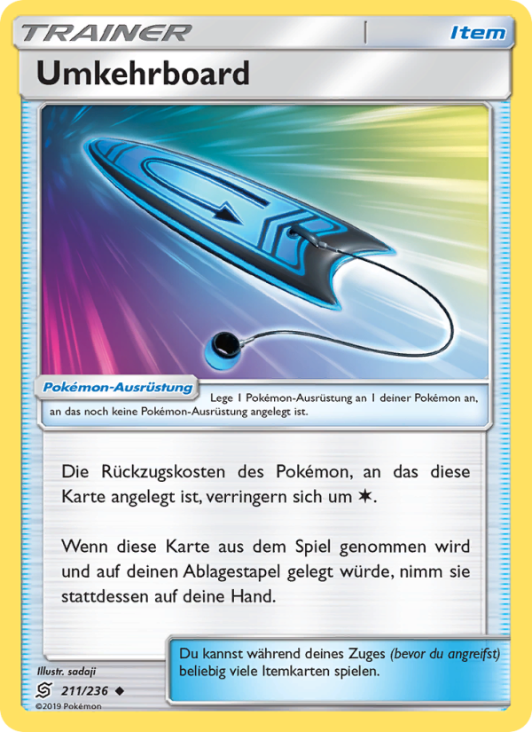 Umkehrboard 211 — Unified Minds (German Pokémon TCG card)