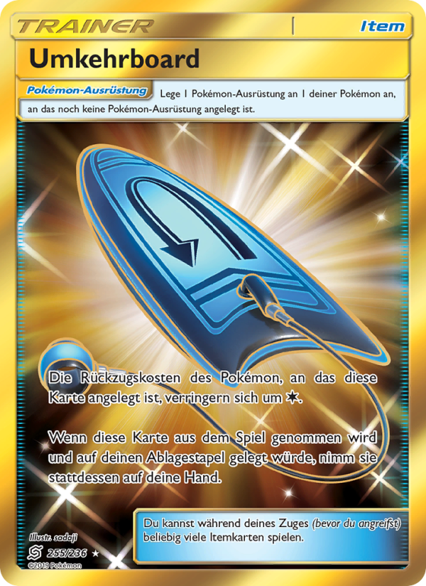 Umkehrboard 255 — Unified Minds (German Pokémon TCG card)