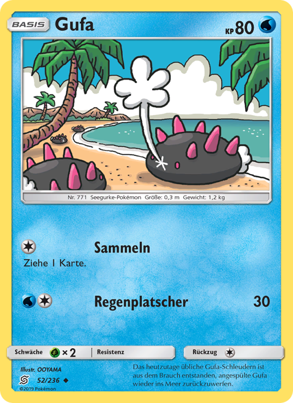Gufa 52 — Unified Minds (German Pokémon TCG card)