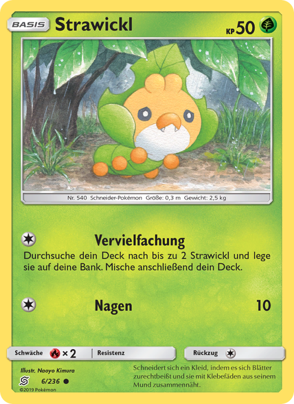 Strawickl 6 — Unified Minds (German Pokémon TCG card)
