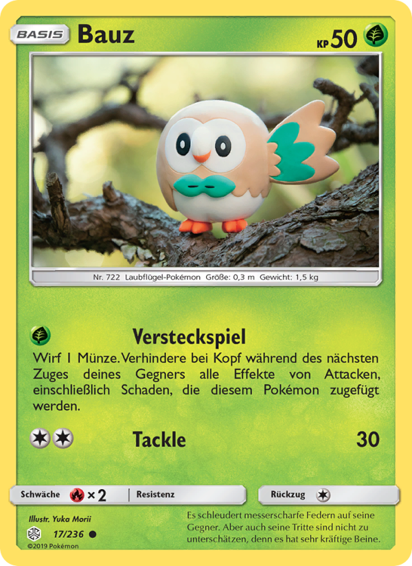 Bauz 17 — Cosmic Eclipse (German Pokémon TCG card)