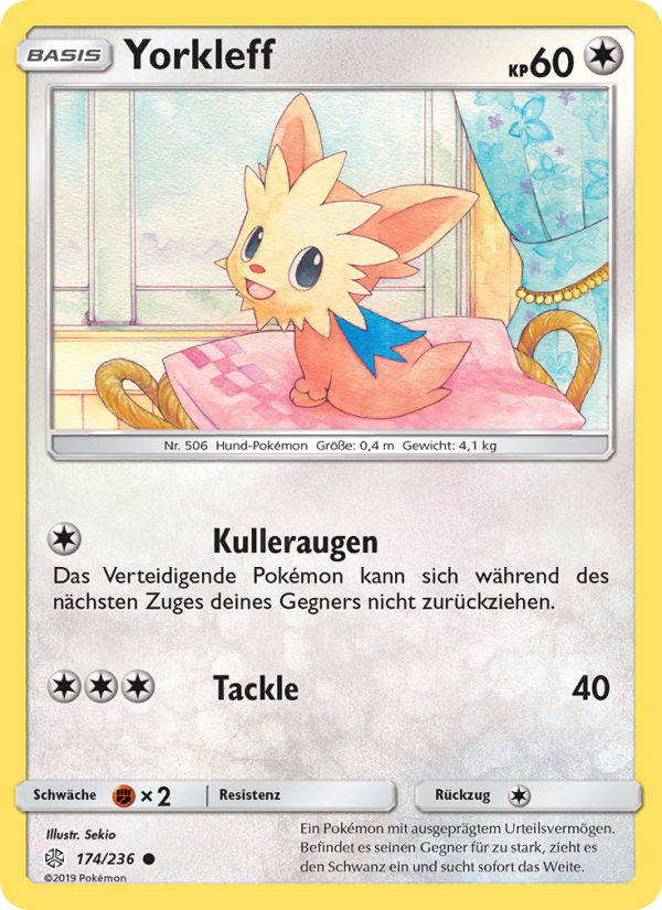 Yorkleff 174 — Cosmic Eclipse (German Pokémon TCG card)