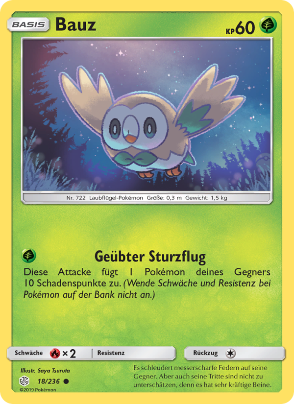 Bauz 18 — Cosmic Eclipse (German Pokémon TCG card)