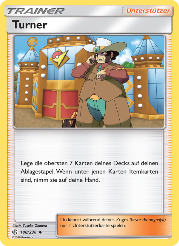 Turner 188 — Cosmic Eclipse (German Pokémon TCG card)
