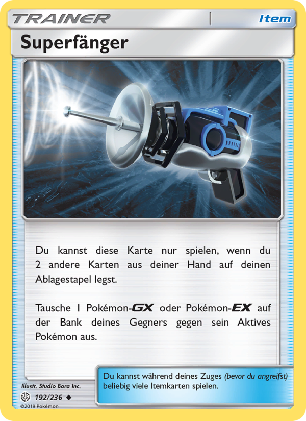 Superfänger 192 — Cosmic Eclipse (German Pokémon TCG card)