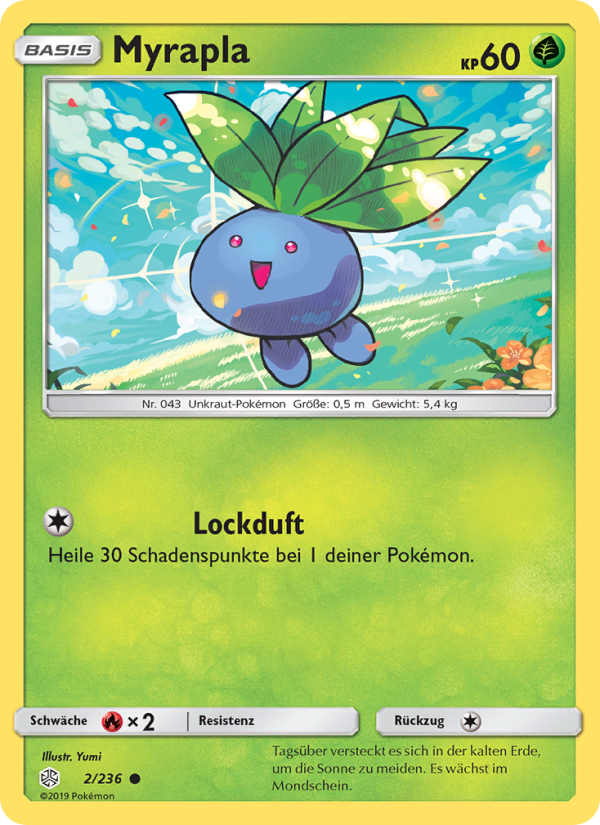 Myrapla 2 — Cosmic Eclipse (German Pokémon TCG card)