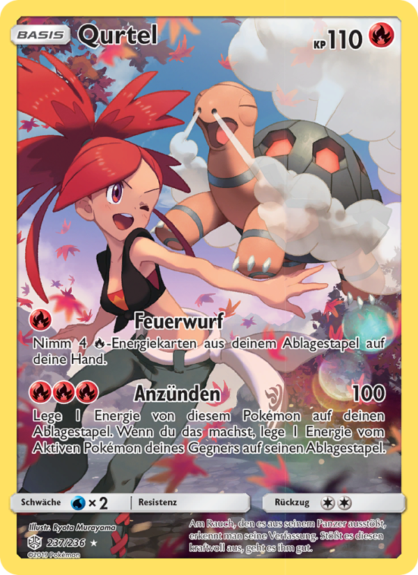 Qurtel 237 — Cosmic Eclipse (German Pokémon TCG card)