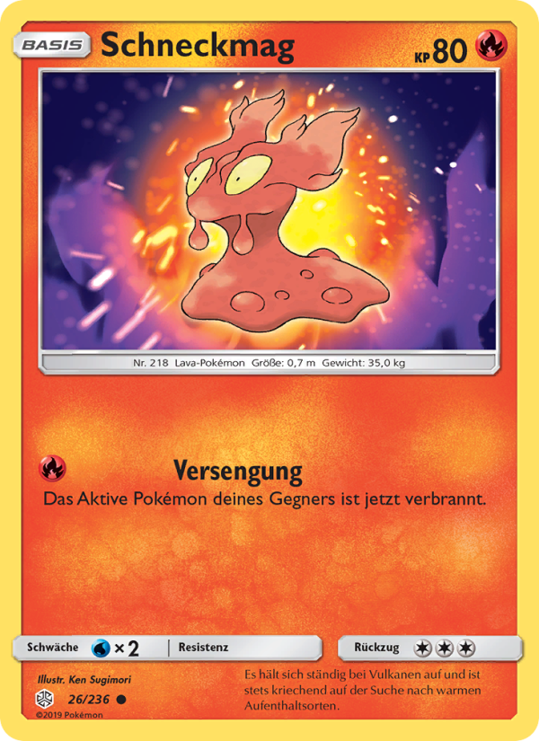 Schneckmag 26 — Cosmic Eclipse (German Pokémon TCG card)