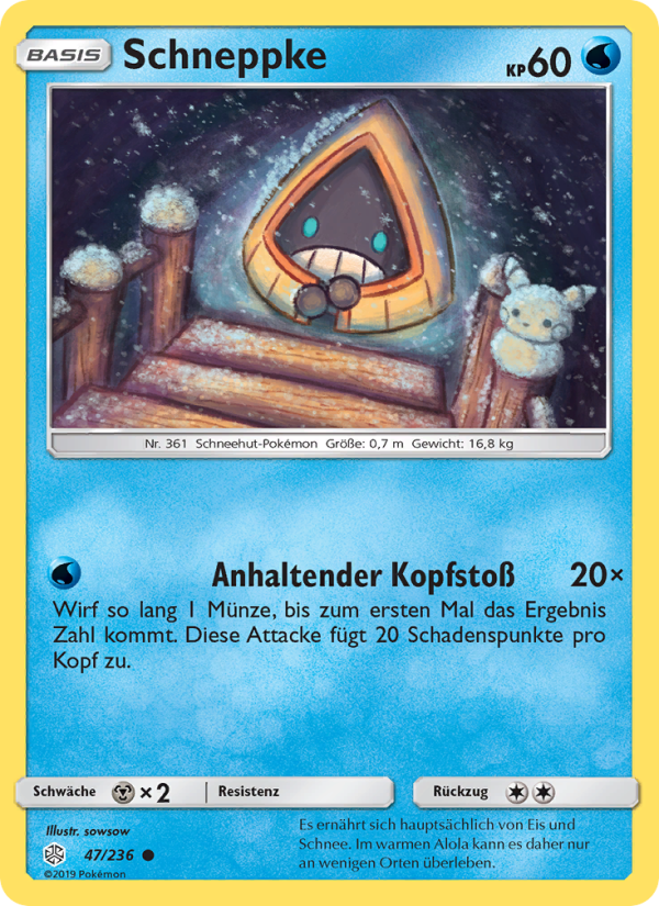 Schneppke 47 — Cosmic Eclipse (German Pokémon TCG card)