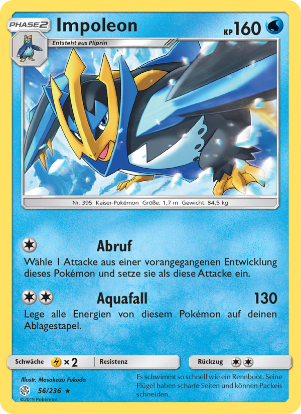 Impoleon 56 — Cosmic Eclipse (German Pokémon TCG card)