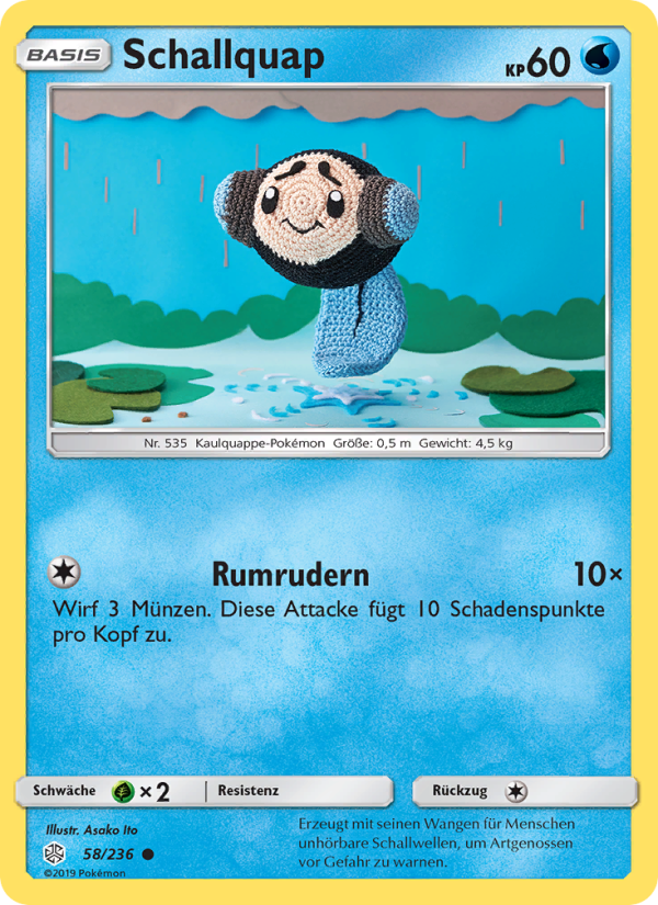 Schallquap 58 — Cosmic Eclipse (German Pokémon TCG card)