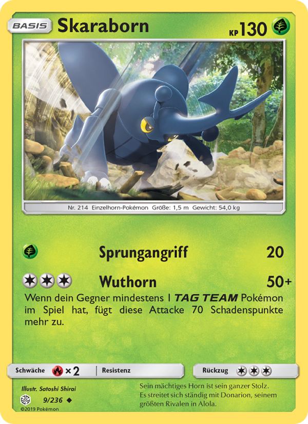 Skaraborn 9 — Cosmic Eclipse (German Pokémon TCG card)
