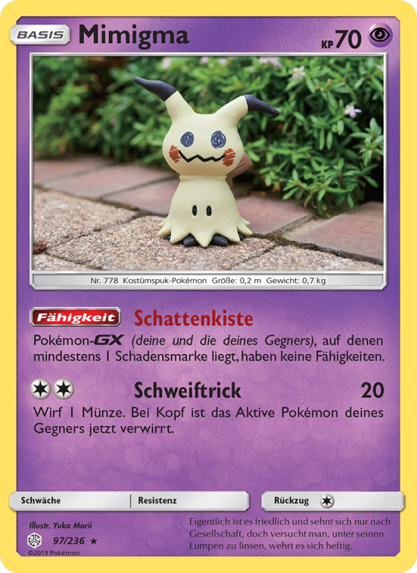 Mimigma 97 — Cosmic Eclipse (German Pokémon TCG card)