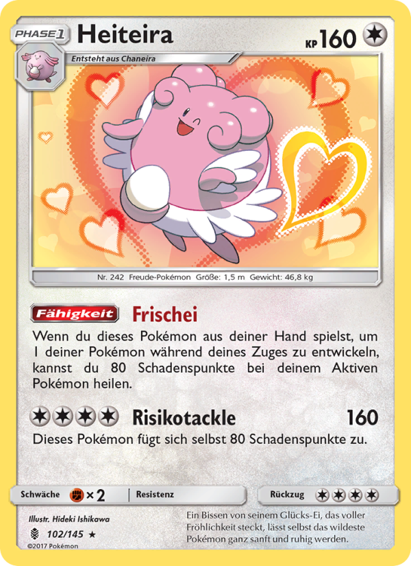 Heiteira 102 — Guardians Rising (German Pokémon TCG card)