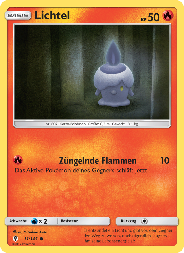 Lichtel 11 — Guardians Rising (German Pokémon TCG card)