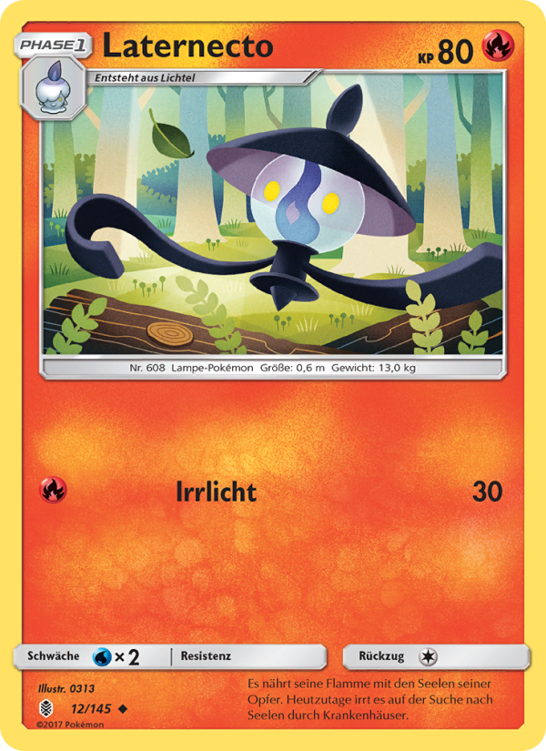 Laternecto 12 — Guardians Rising (German Pokémon TCG card)