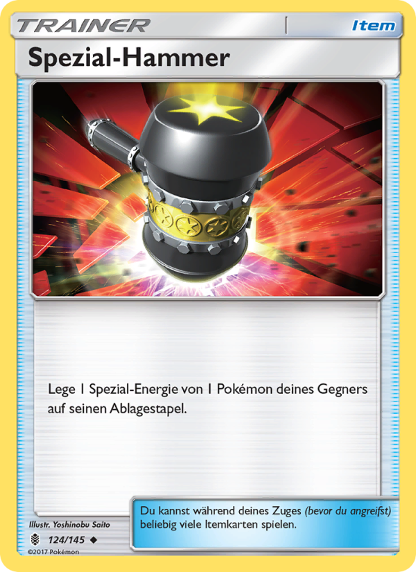 Spezial-Hammer 124 — Guardians Rising (German Pokémon TCG card)