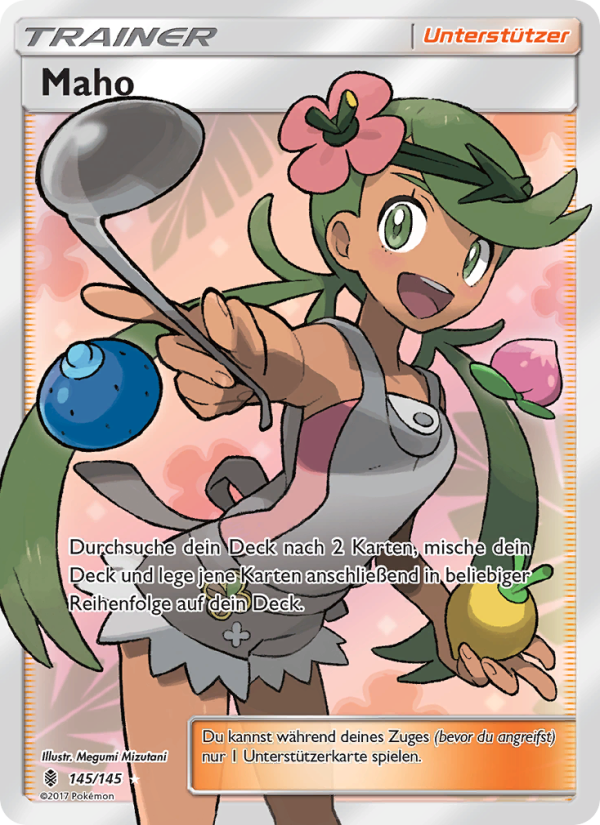 Maho 145 — Guardians Rising (German Pokémon TCG card)