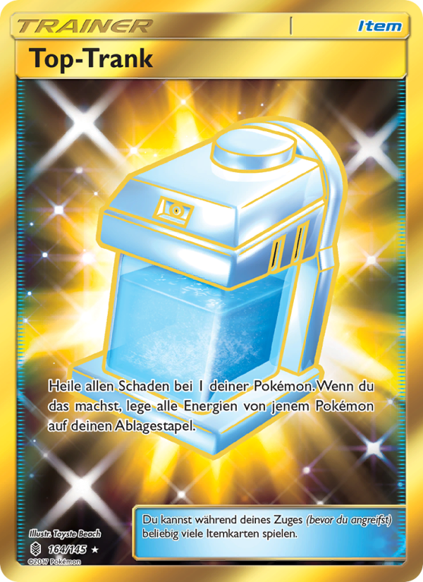 Top-Trank 164 — Guardians Rising (German Pokémon TCG card)