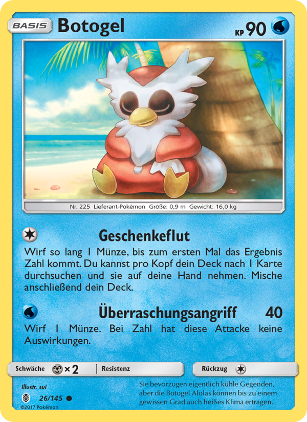 Botogel 26 — Guardians Rising (German Pokémon TCG card)