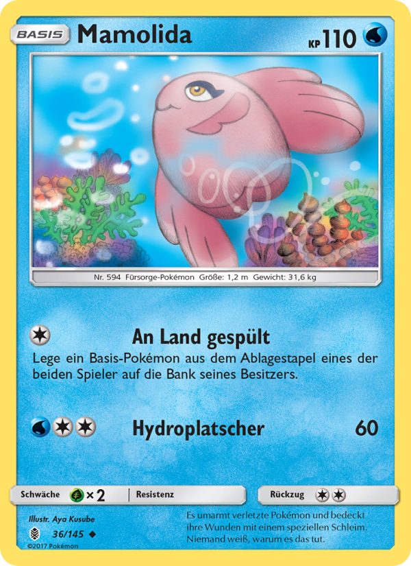 Mamolida 36 — Guardians Rising (German Pokémon TCG card)