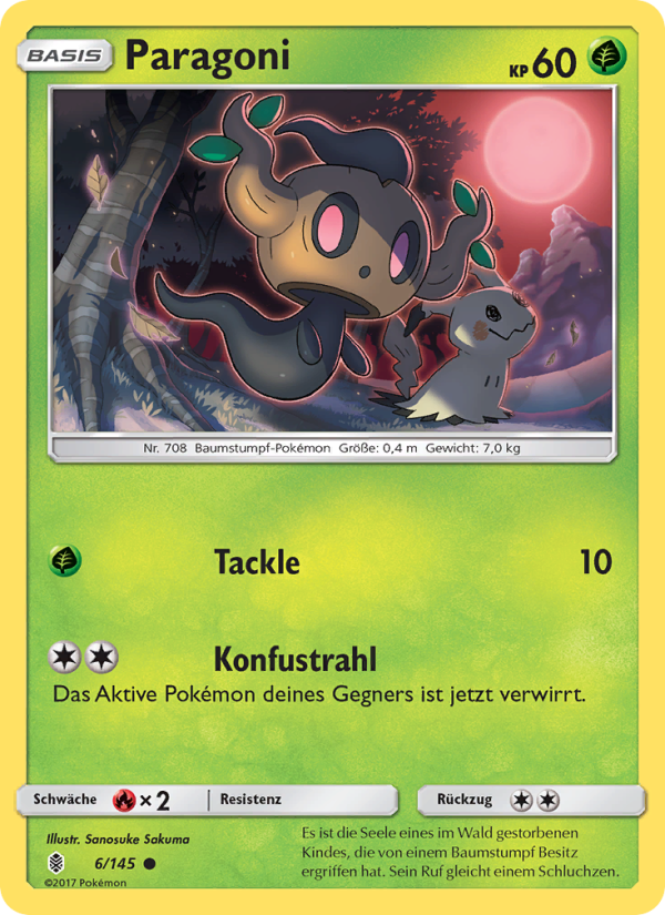Paragoni 6 — Guardians Rising (German Pokémon TCG card)
