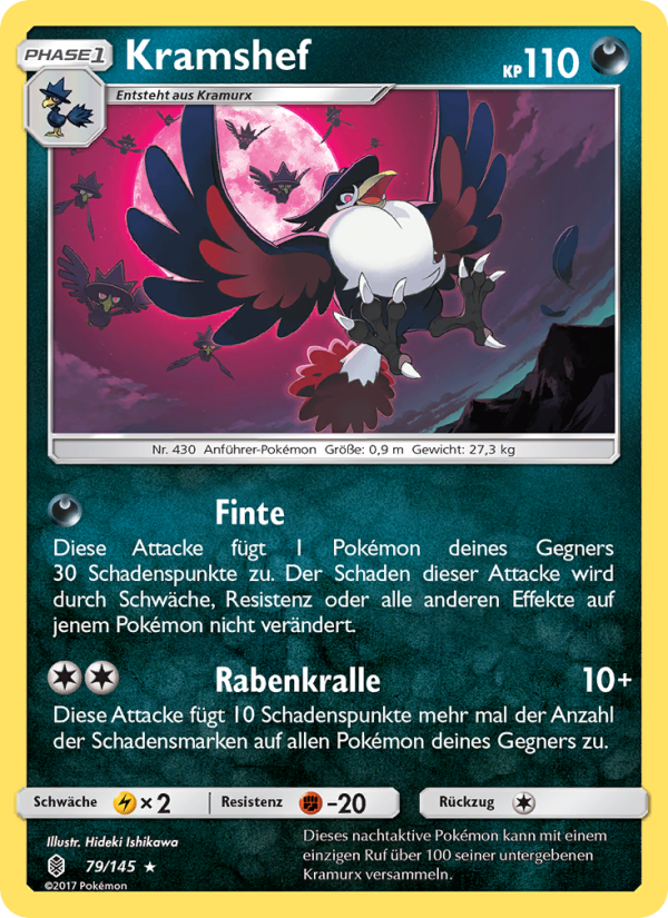 Kramshef 79 — Guardians Rising (German Pokémon TCG card)
