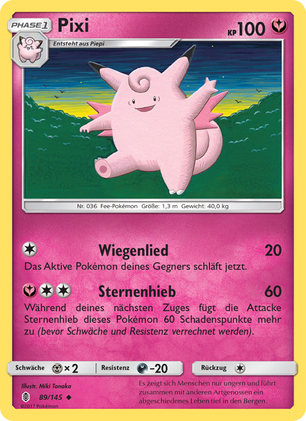 Pixi 89 — Guardians Rising (German Pokémon TCG card)