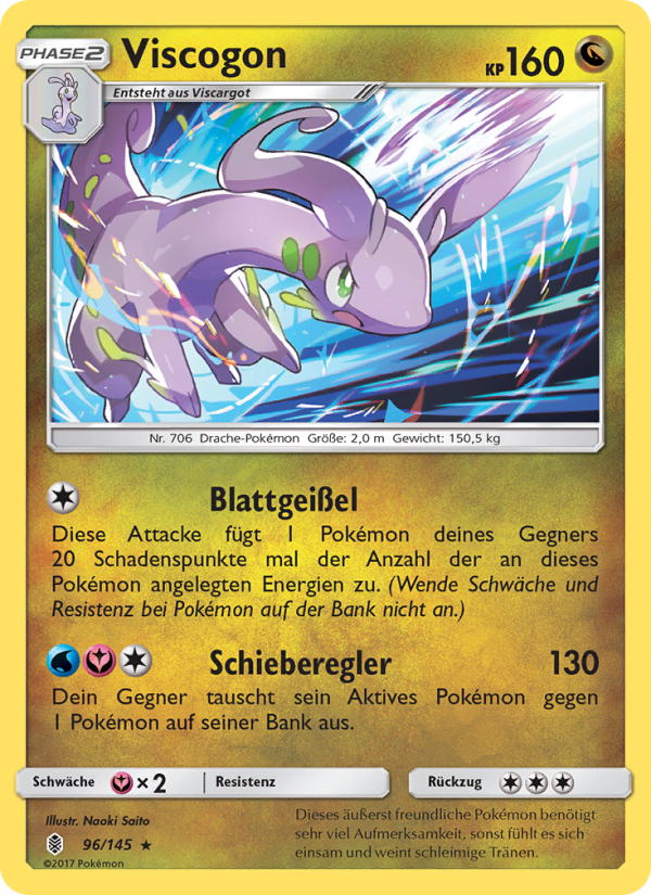 Viscogon 96 — Guardians Rising (German Pokémon TCG card)