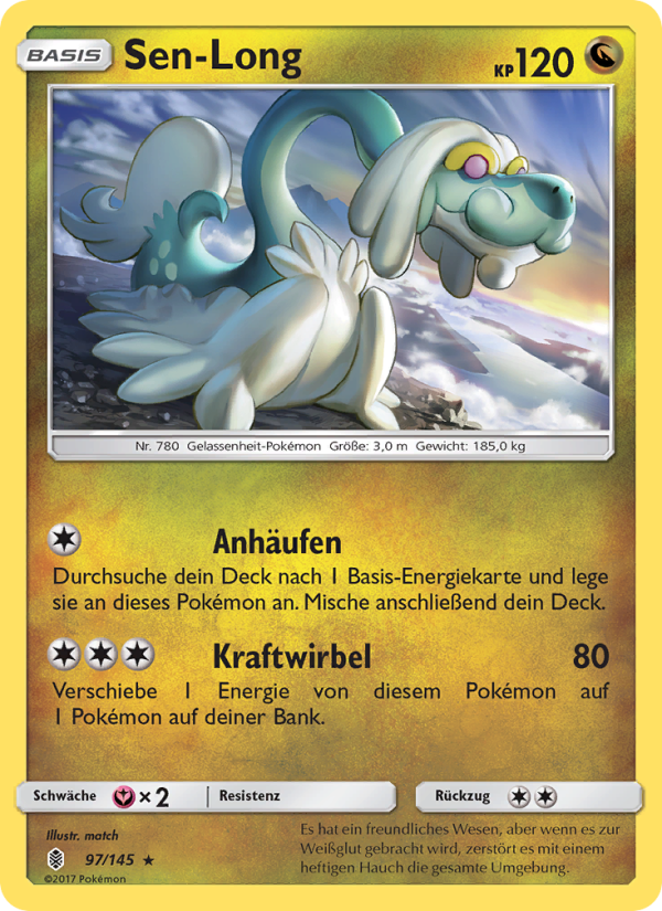 Sen-Long 97 — Guardians Rising (German Pokémon TCG card)