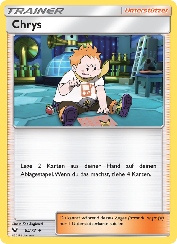 Chrys 65 — Schimmernde Legenden (German Pokémon TCG card)